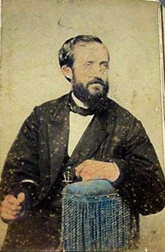 Detail of undated photograph of O.P. Fitzgerald. Source: Caswell County (N.C.) Photograph Collection