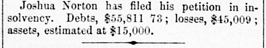 Notice in the Sacramento Daily Union, 1 September 1856. Source: California Digital Newspaper Collection .