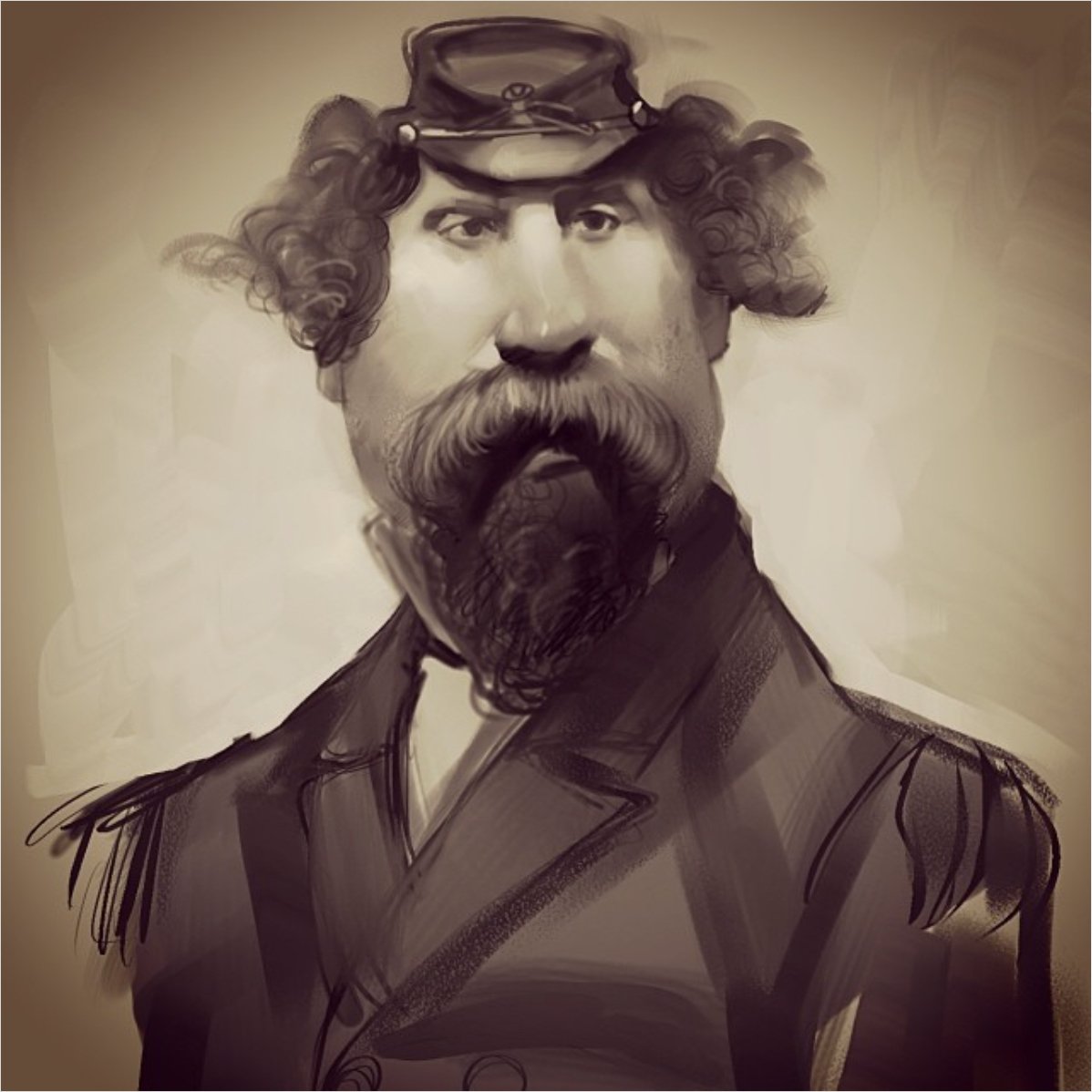   Emperor Norton, 2014, by Ryan Wood (b. 1972).  © 2014 Ryan Wood. Artist’s  Instagram . Source:  Ryan Wood  [Added 2.27.2023] 