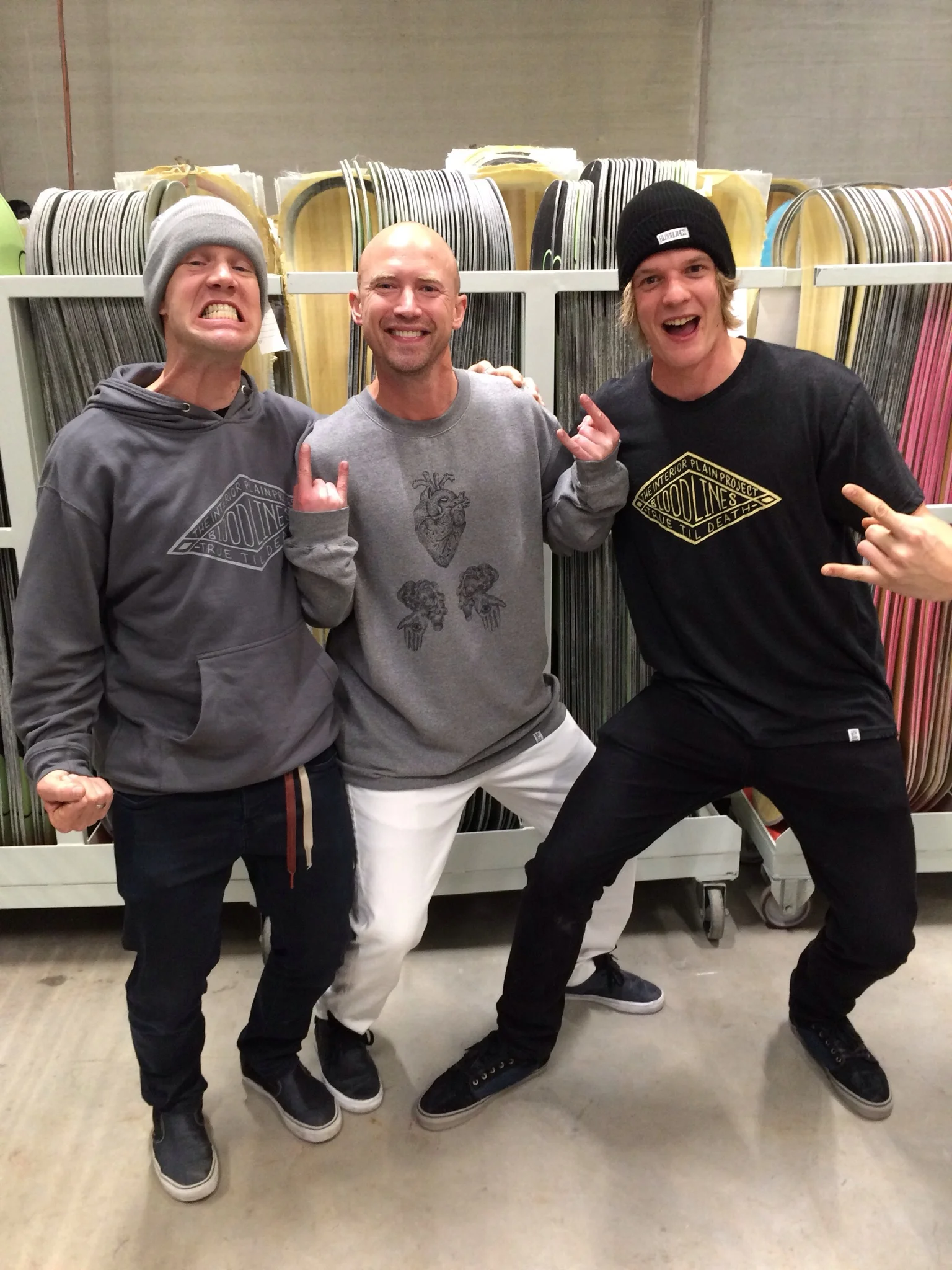 Brian Wolfe and Patrick Fankhauser Hyped to link with Damage Boardshop in Austria. 