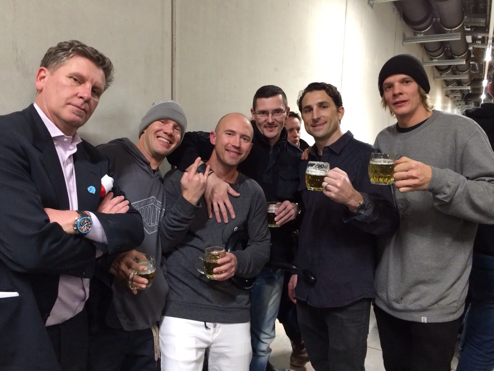Mob Deep with the guys that made it happen and Damage.