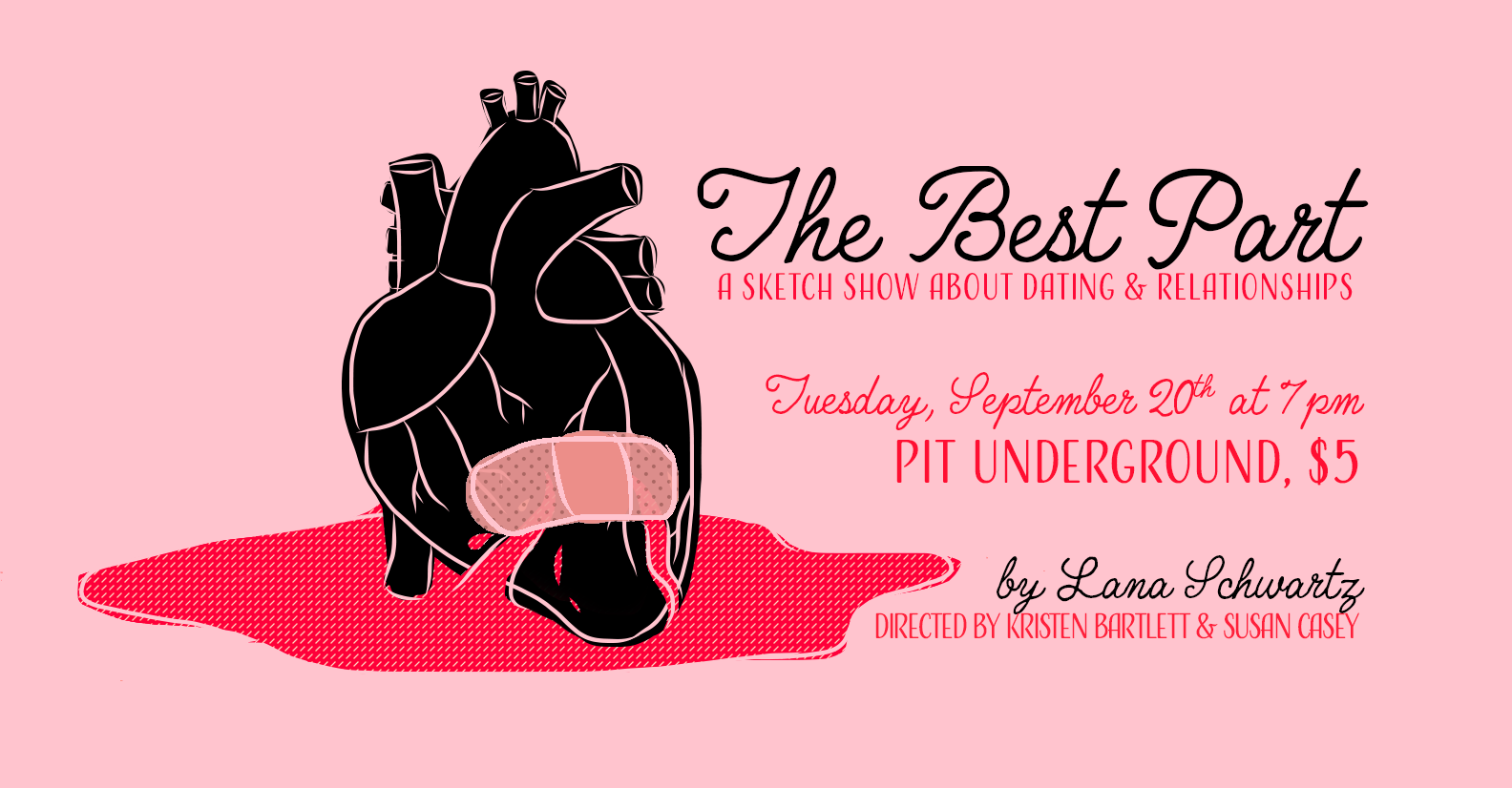  Commissioned poster for a friend's sketch show at PIT Underground. 