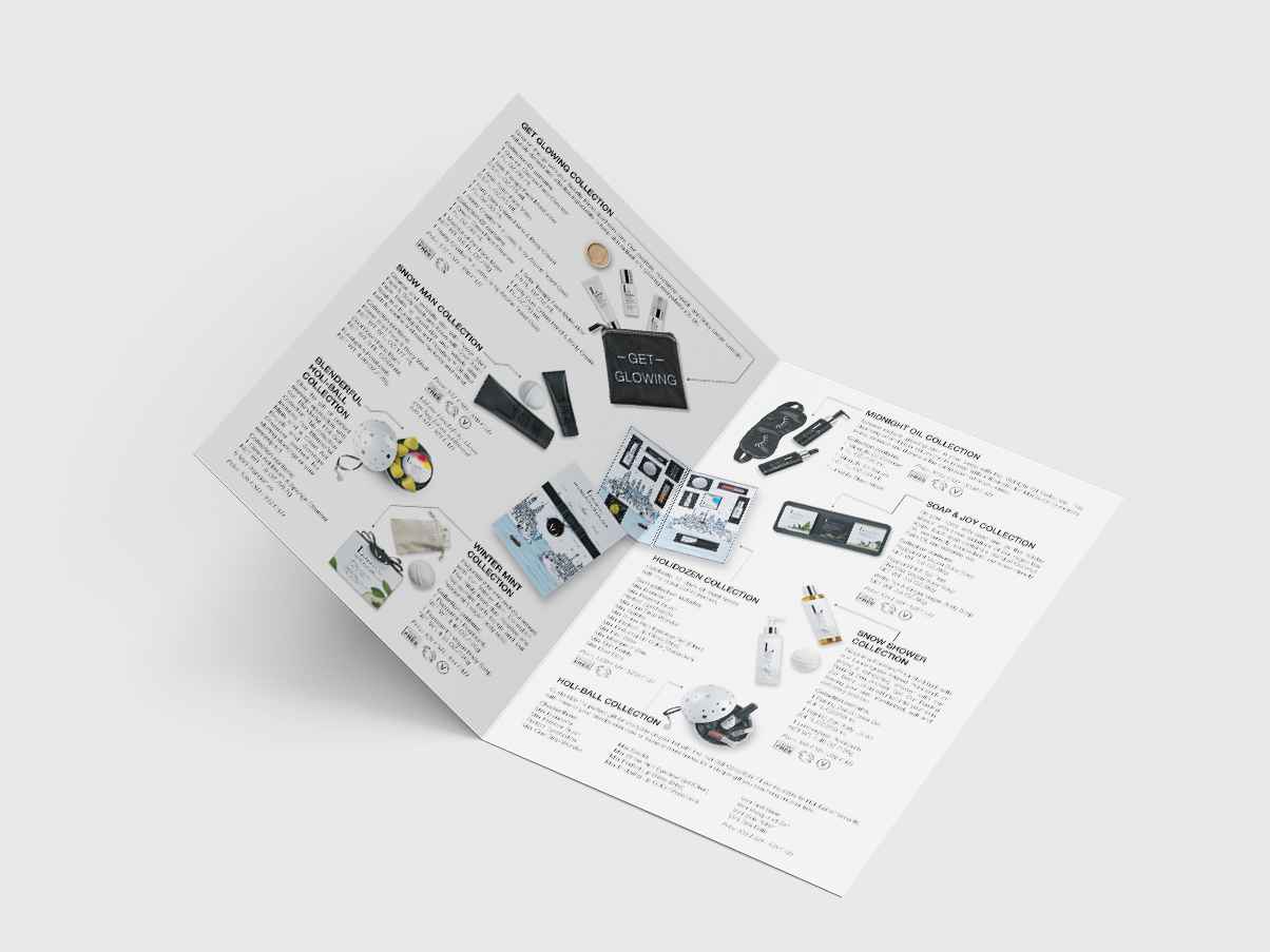 2018 Holiday Collections Bifold - Inside Spread