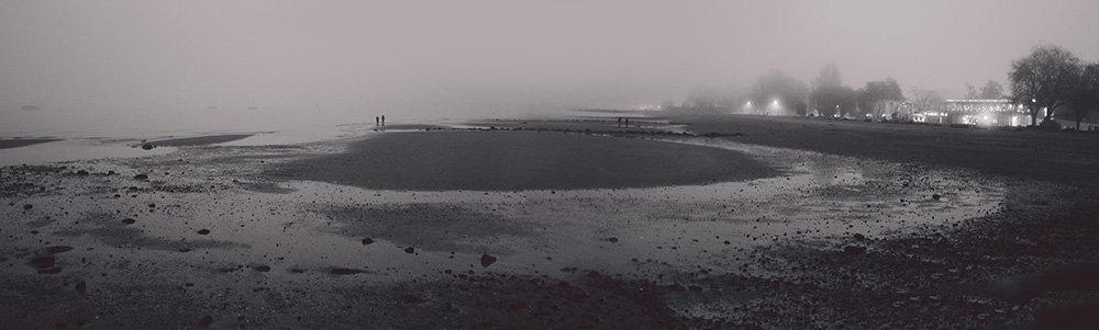 Kitsalano Beach Foggy Winter