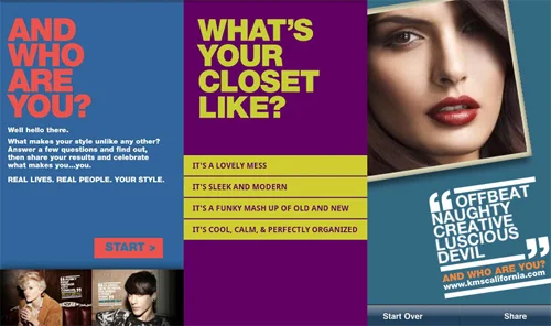 KMS California... And Who Are You App!