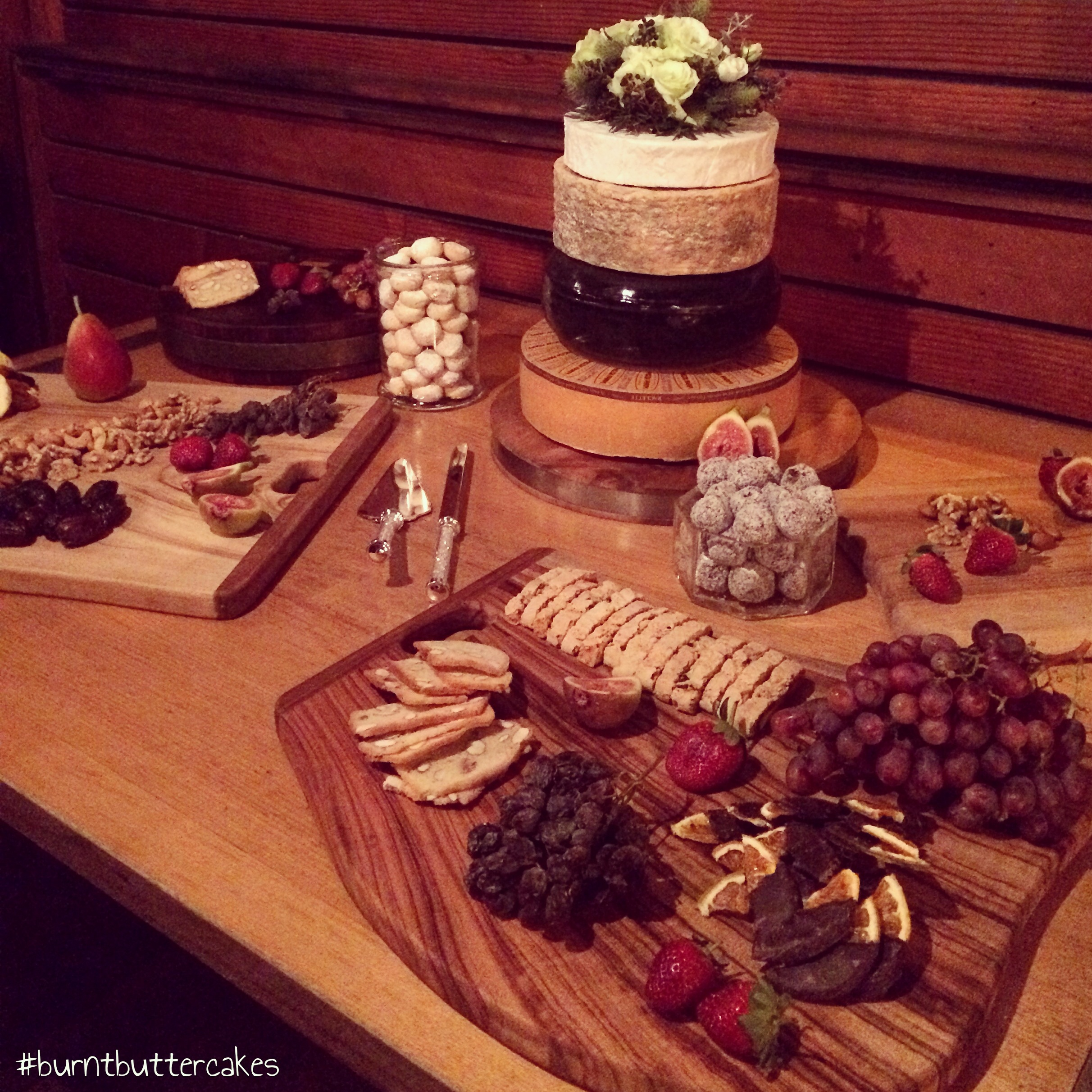 Cheese Wheel Wedding Cakes Melbourne - Burnt Butter