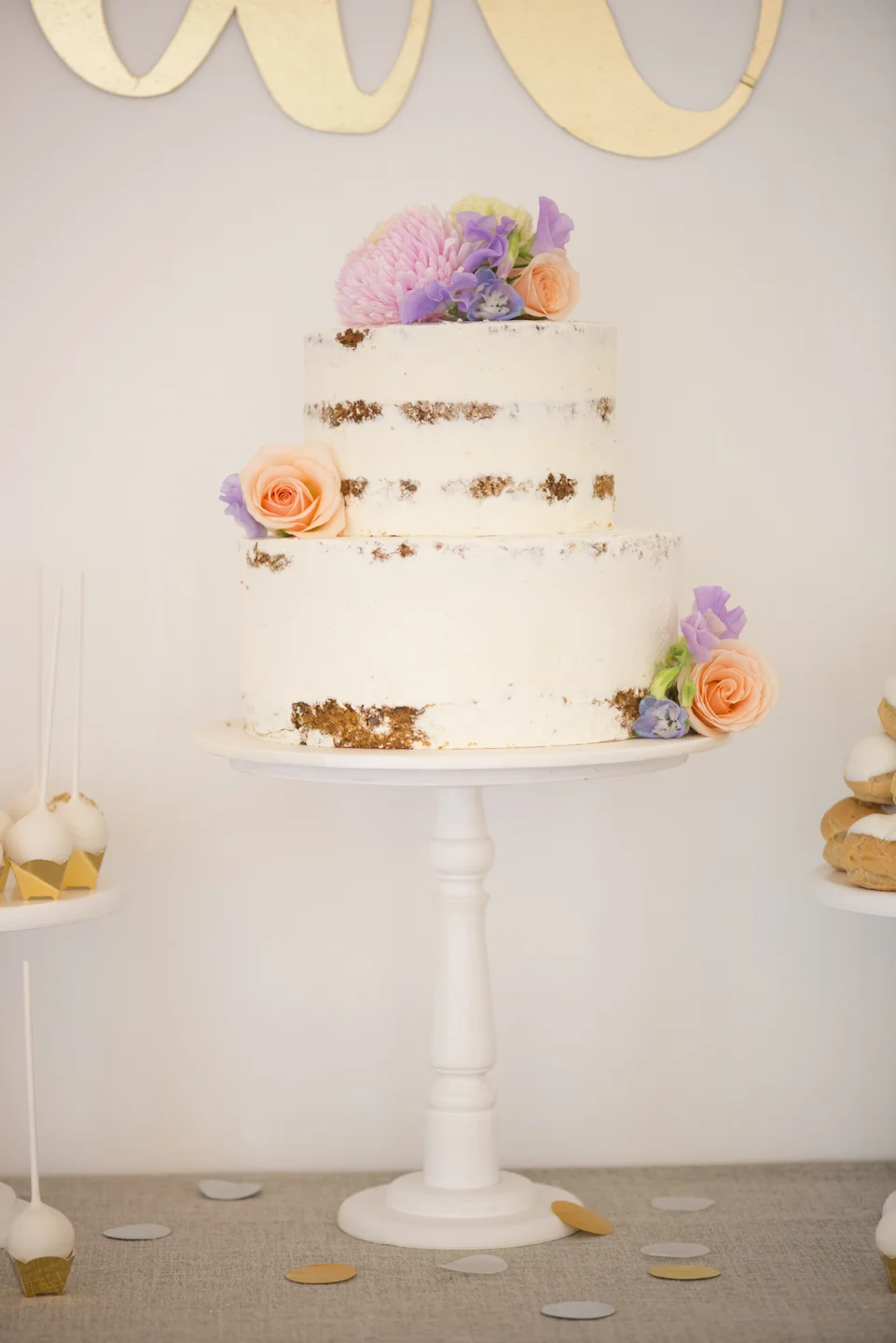 Tall Wooden Cake Stand Hire