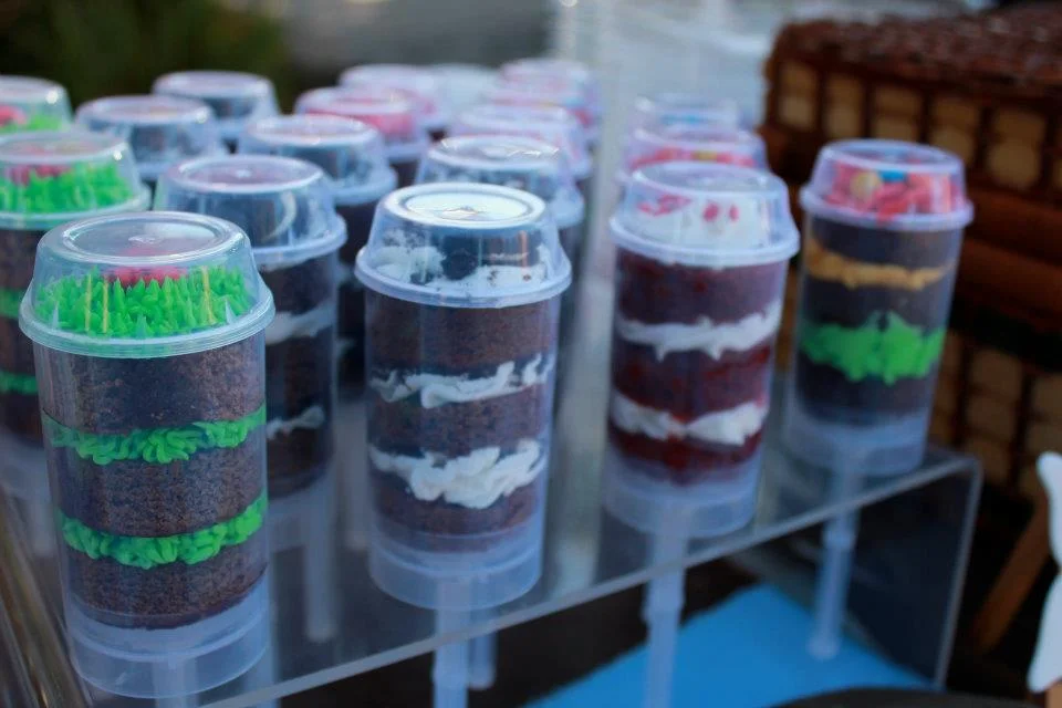 16 Hole Push Pop Stand Hire