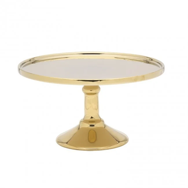 Gold Robert Gordon Cake Stand Hire — Burnt Butter Cakes