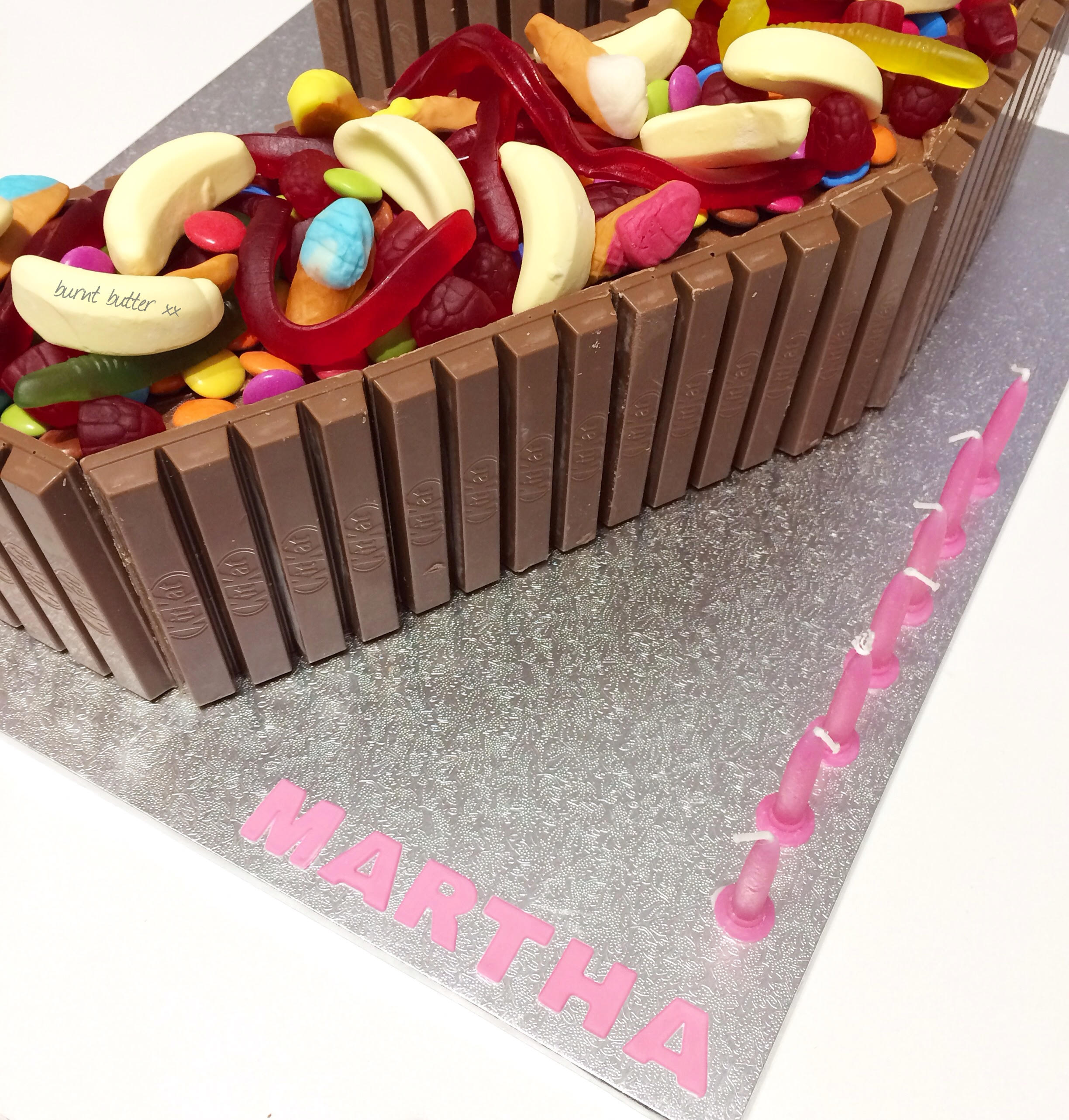 Kit Kat Lolly Number Cake 2.jpg