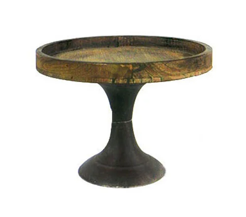 Rustic Wooden Cake Stand - Large Hire