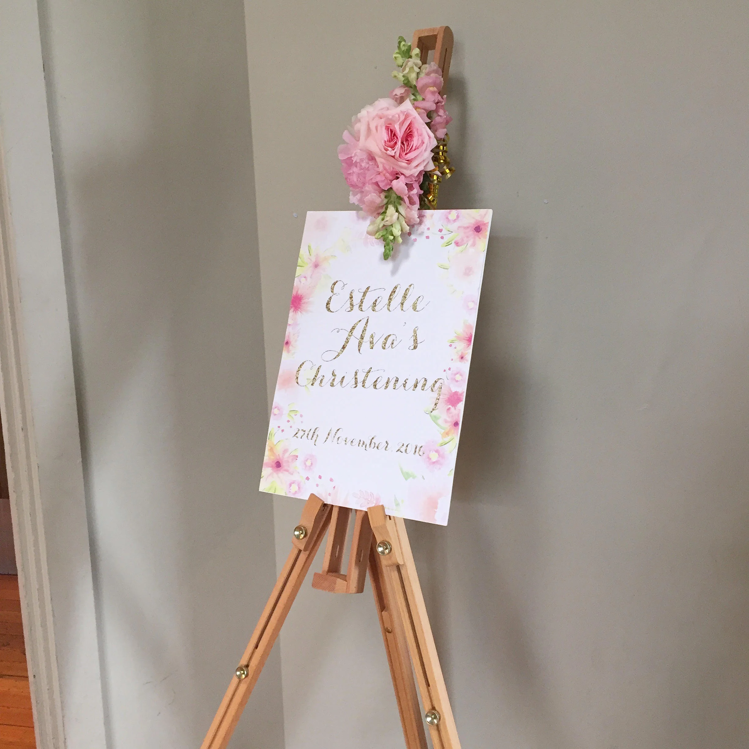 Event Sign Easel Hire