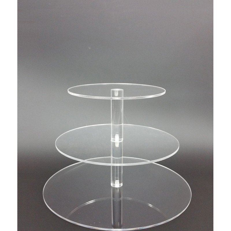 Acrylic Clear cupcake stand - 3 Tier.jpg