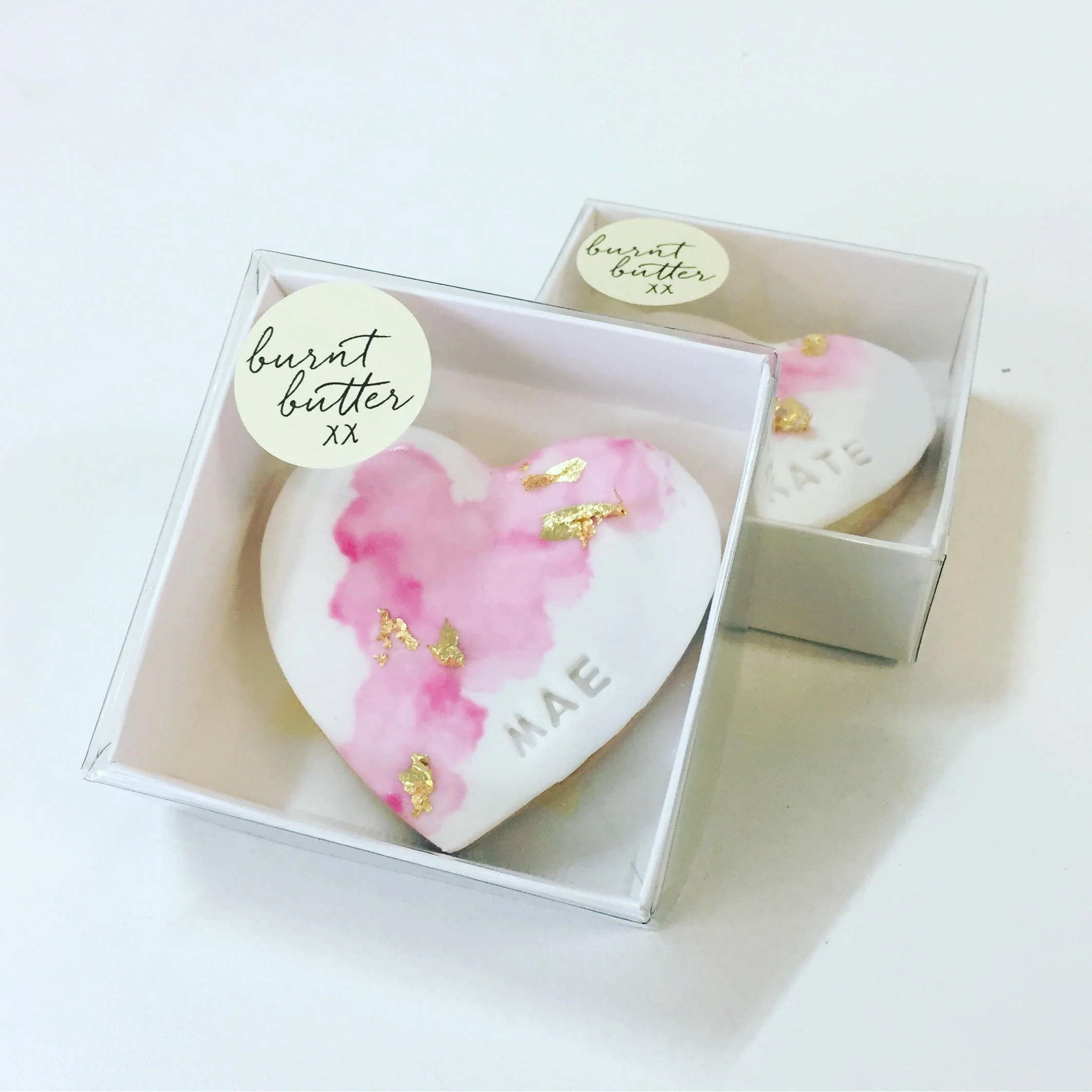 Recyclable White Cookie Box