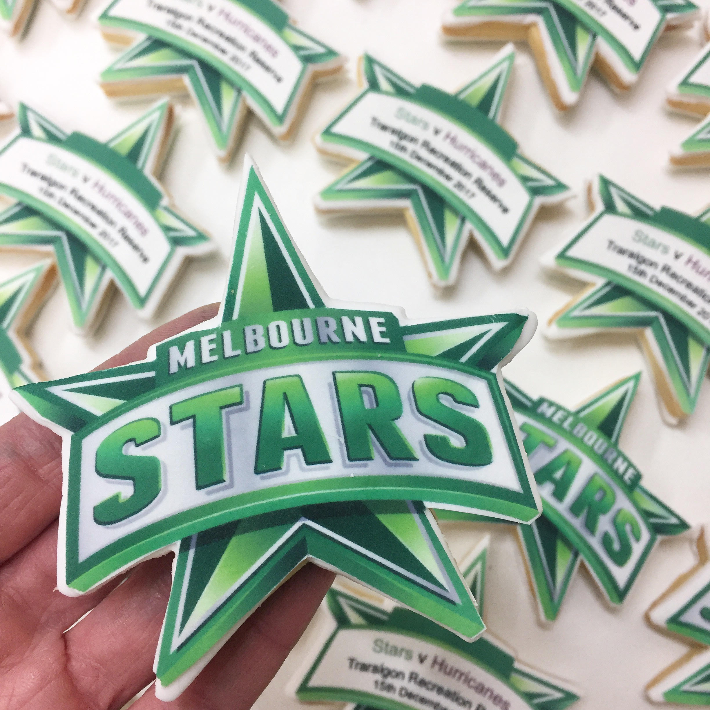 Melbourne Stars Custom Shape Edible Image Biscuits.jpg