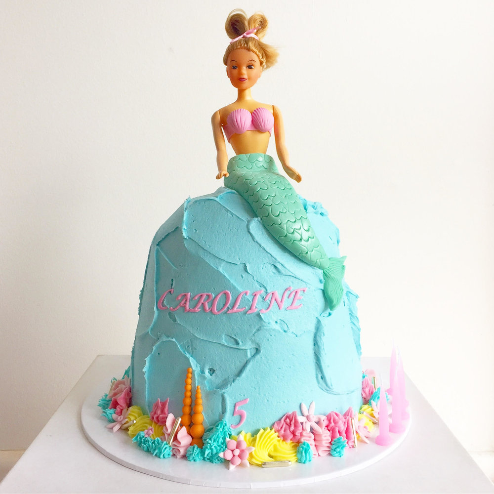 Mermaid And Under The Sea Sweet Studio Burnt Butter Cakes