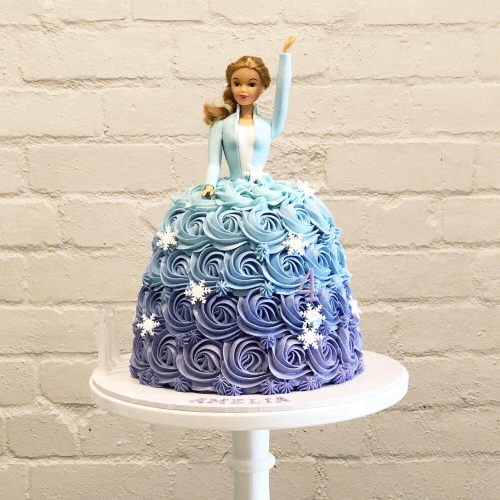 Elsa Frozen 2 Dolly Varden — Burnt Butter Cakes
