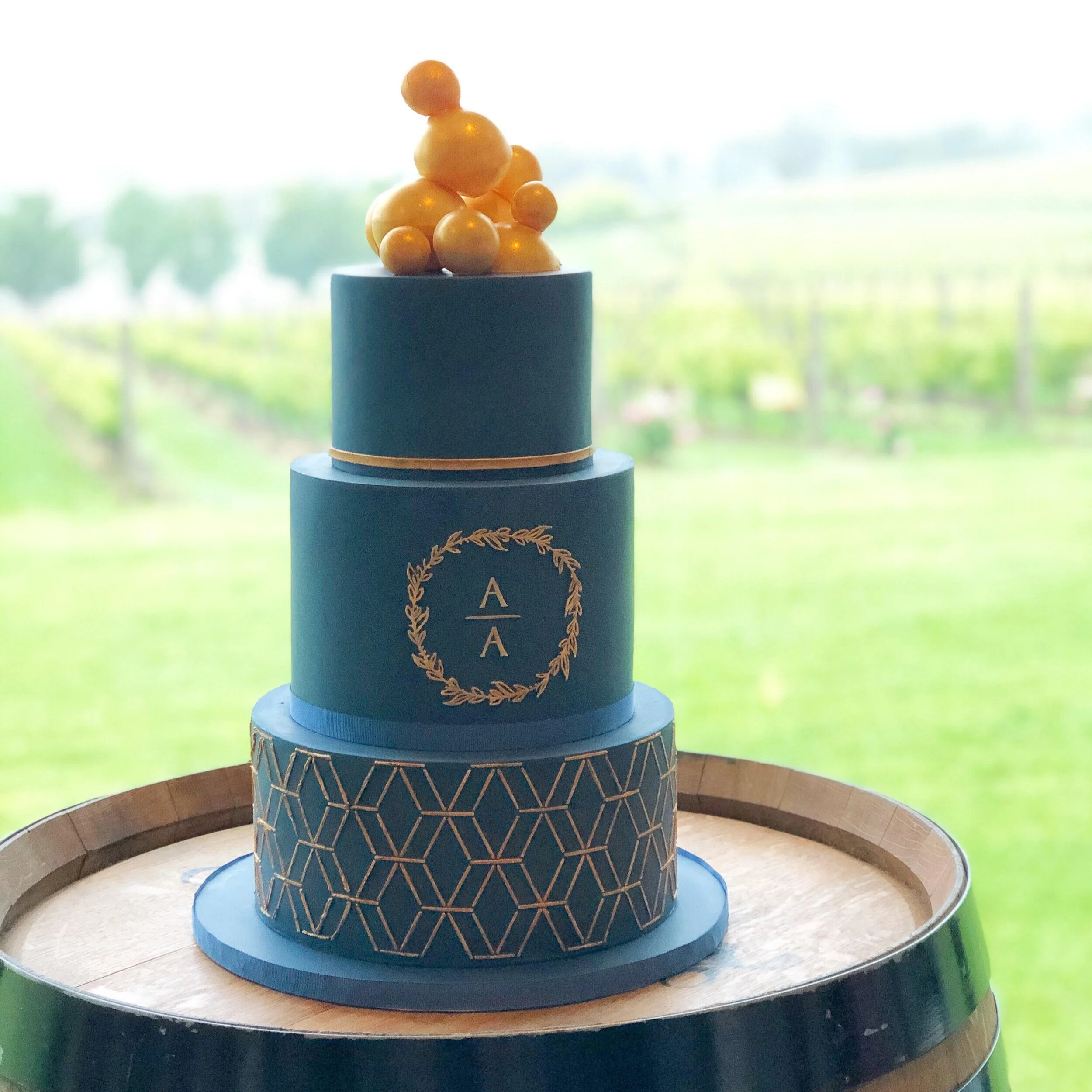 Ash & Andrew Wedding Cake