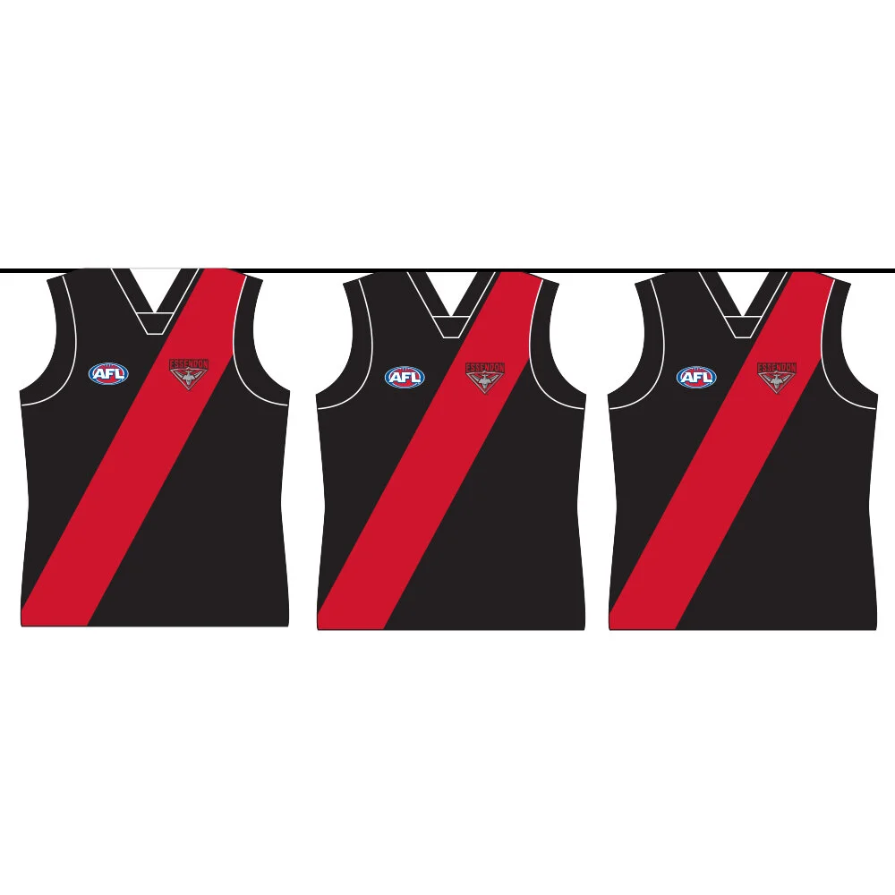 Essendon AFL Jumper Party Bunting