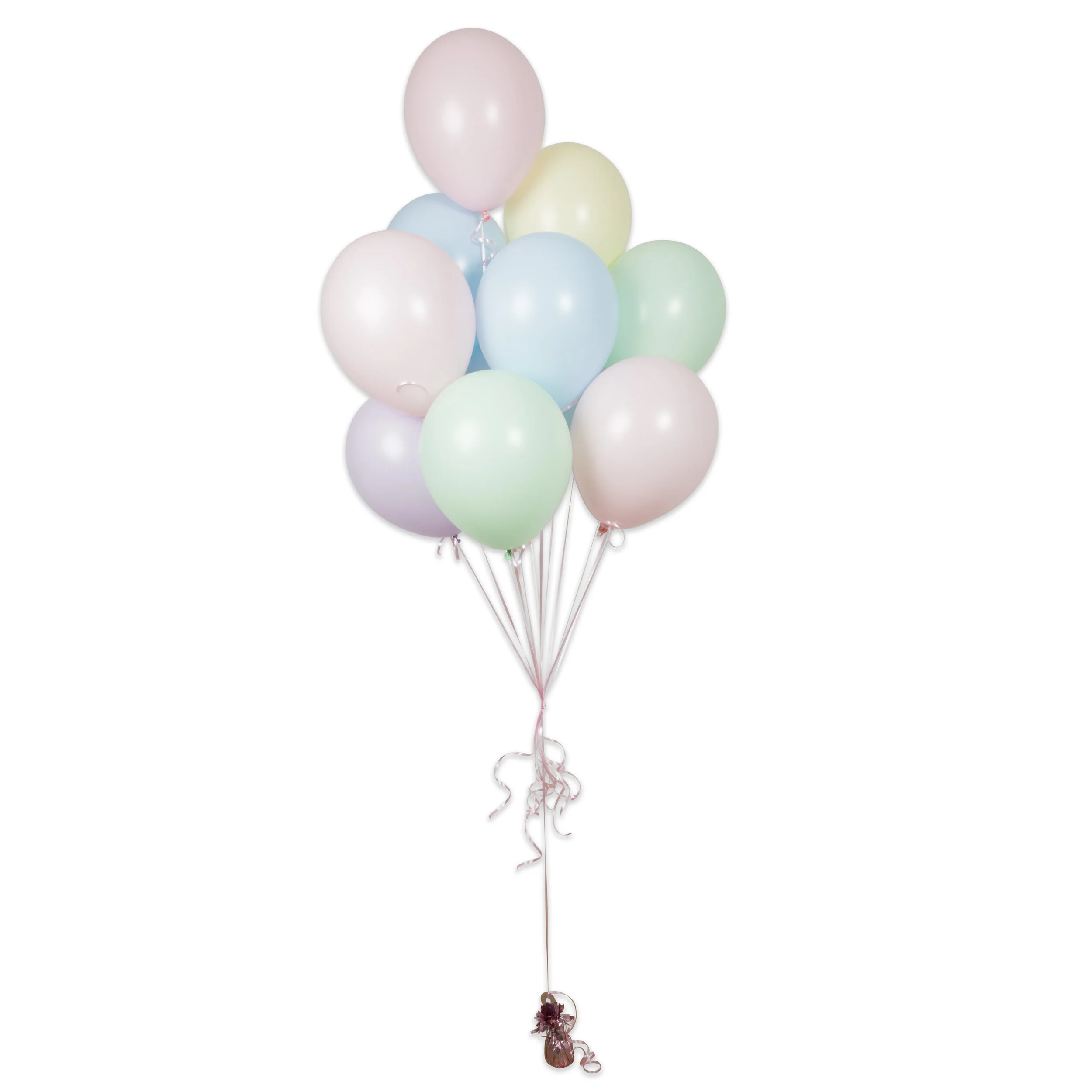 Pastel Rainbow 12 Balloon Mix 28cm