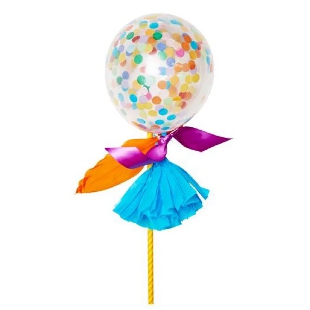 Rainbow Fancy Pop Cake Topper