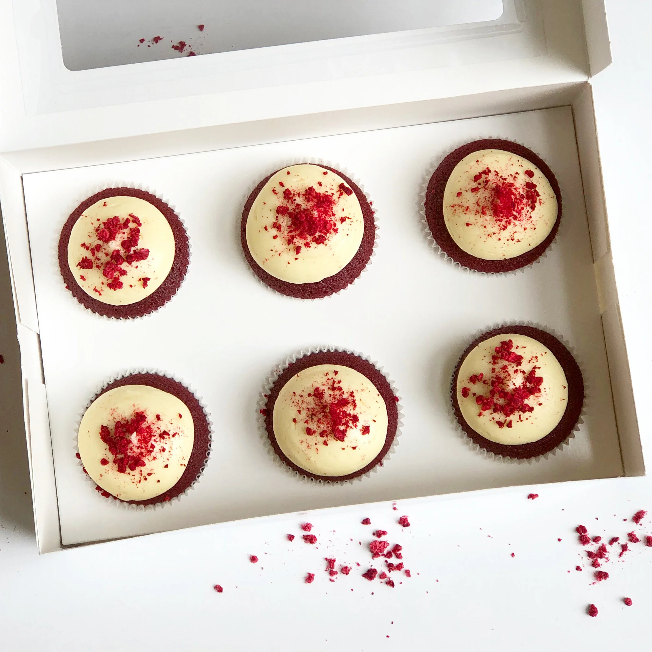 Red Velvet Cupcakes - 6 pack
