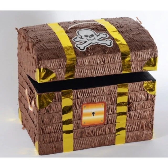 Pirate Treasure Chest Pinata Burnt Butter Cakes