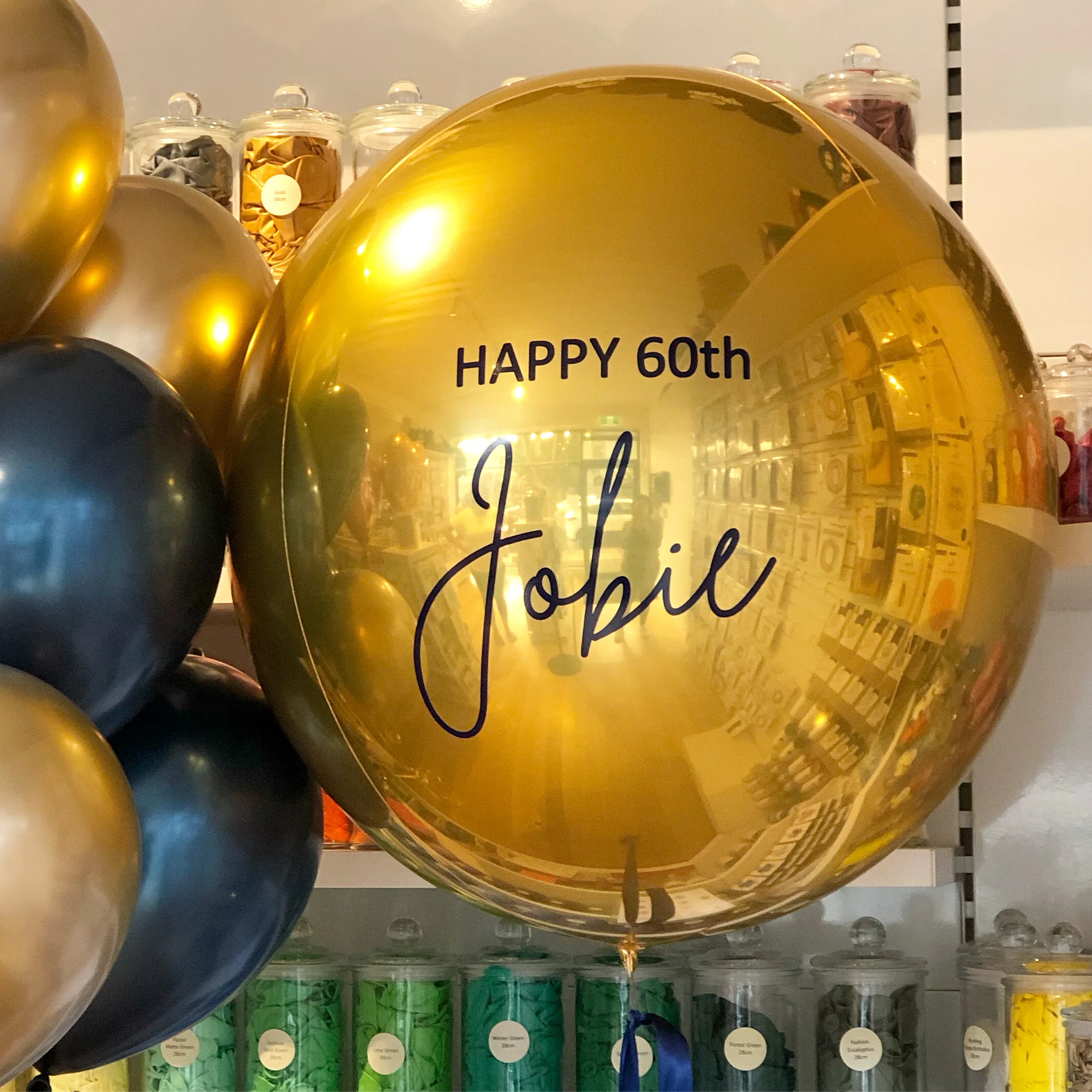 Happy Age And Custom Name Decal