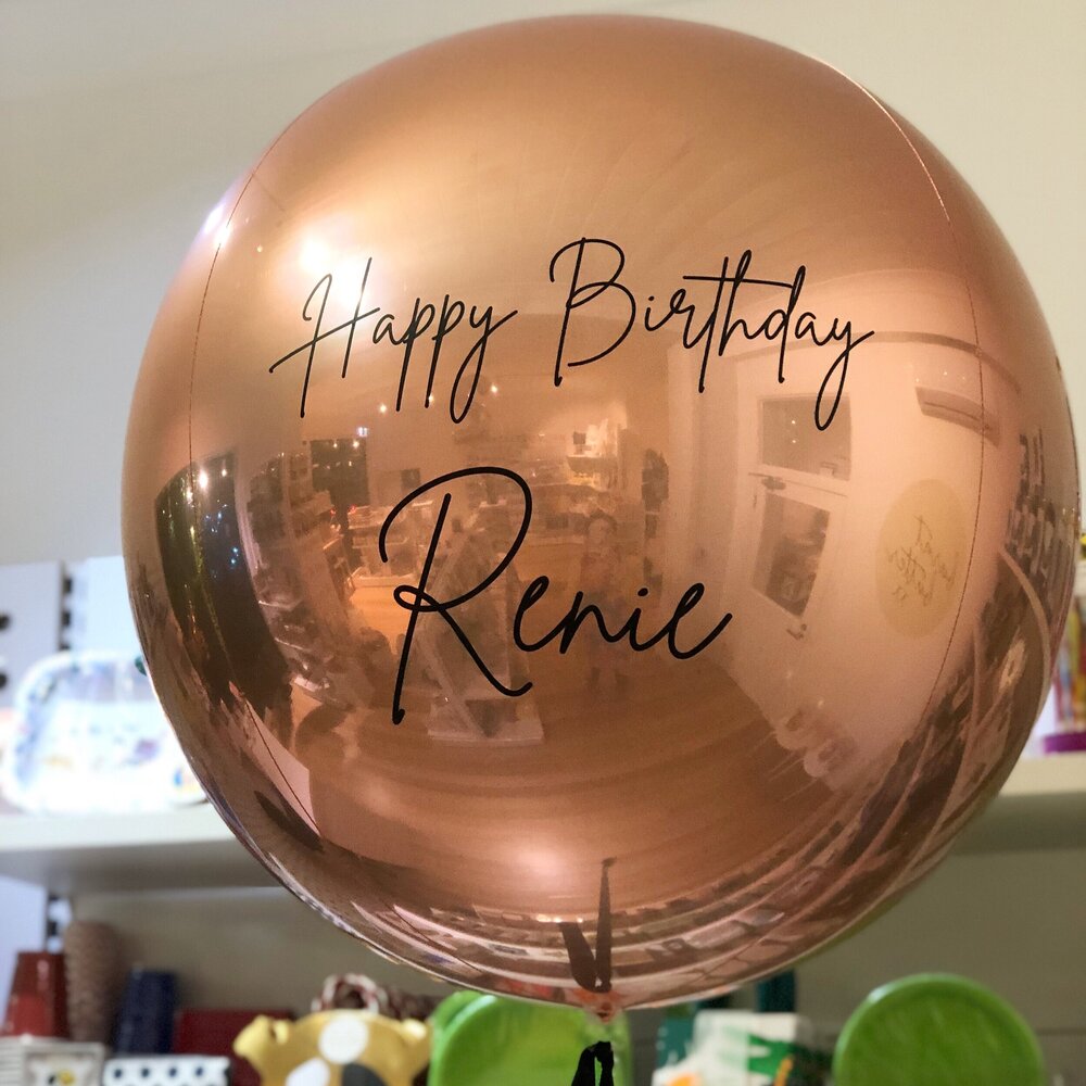 Happy Birthday Balloons With Name Custom Name Happy Birthday Decal — Burnt Butter Cakes Happy Birthday Balloons With Name Custom Name Happy Birthday Decal — Burnt Butter Cakes