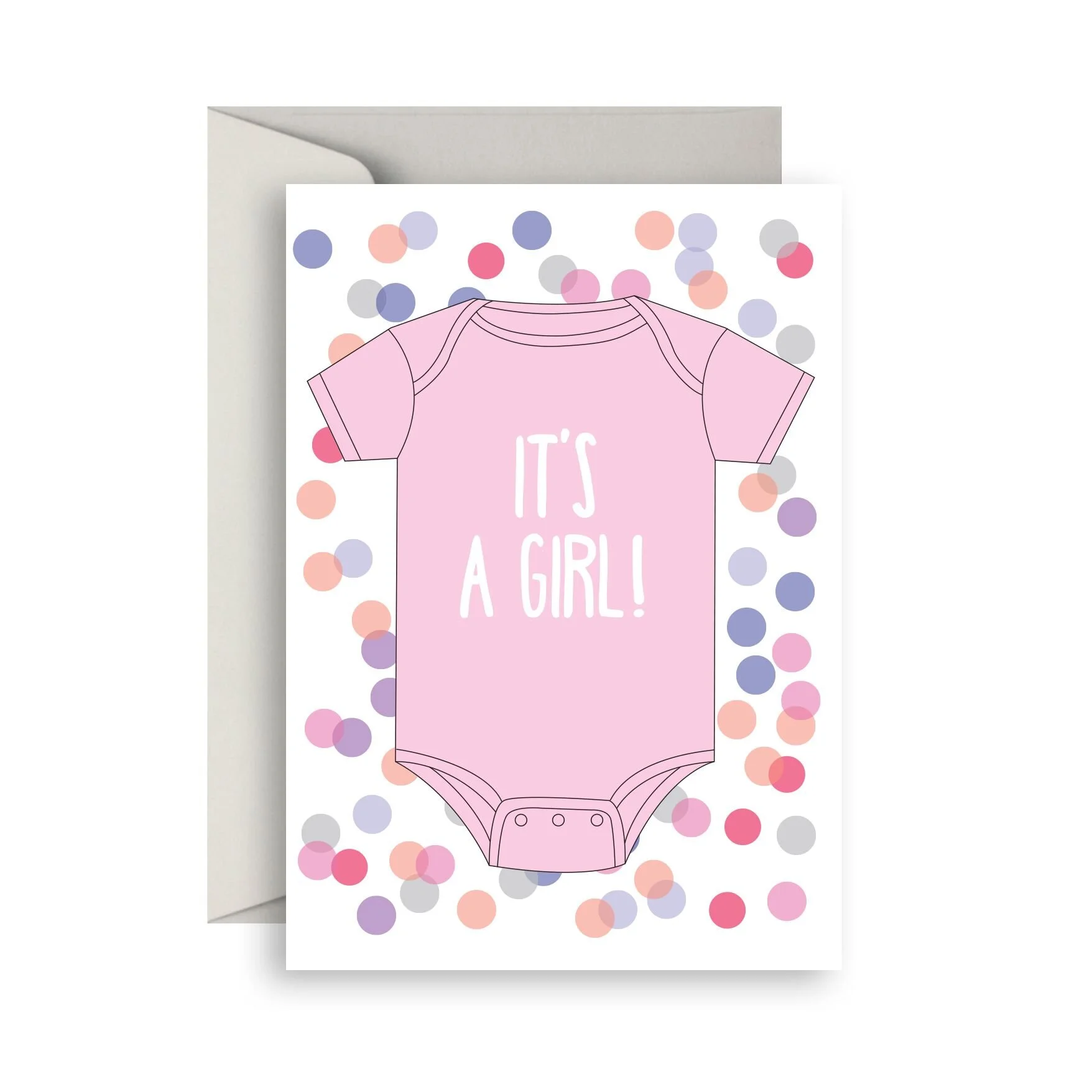 Its A Girl Card