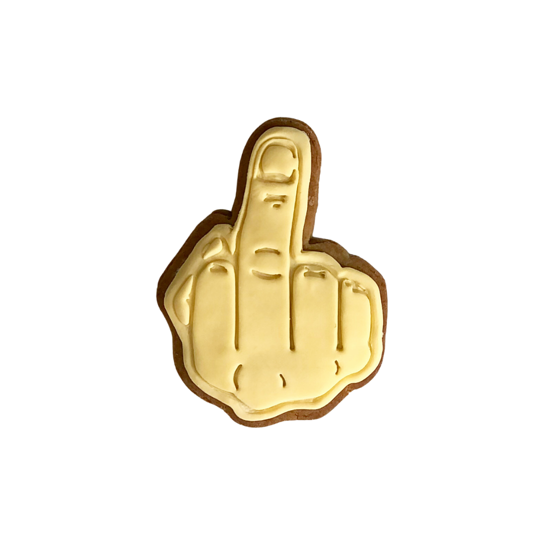 Middle Finger Cookies