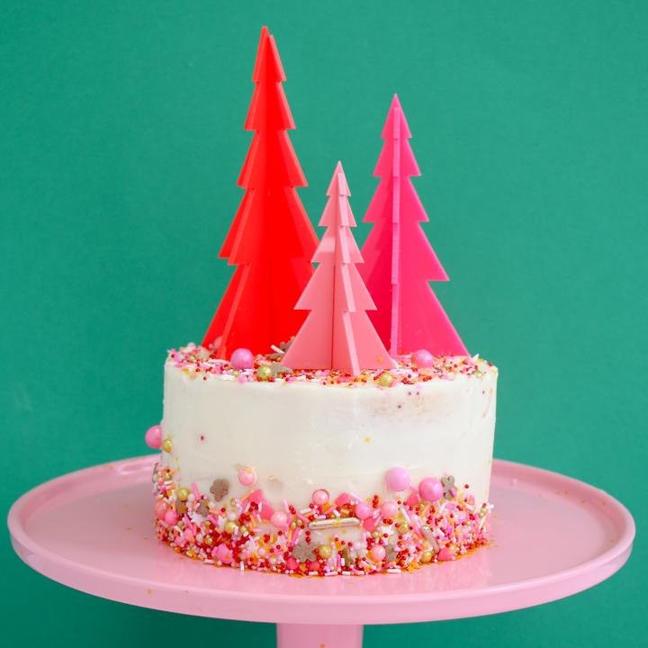 Red-and-Pink-Tree-Trio-Acrylic-Christmas-Cake-Toppers.jpg