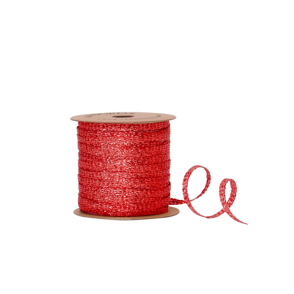 Lumi Red Bobbin Ribbon — Burnt Butter Cakes