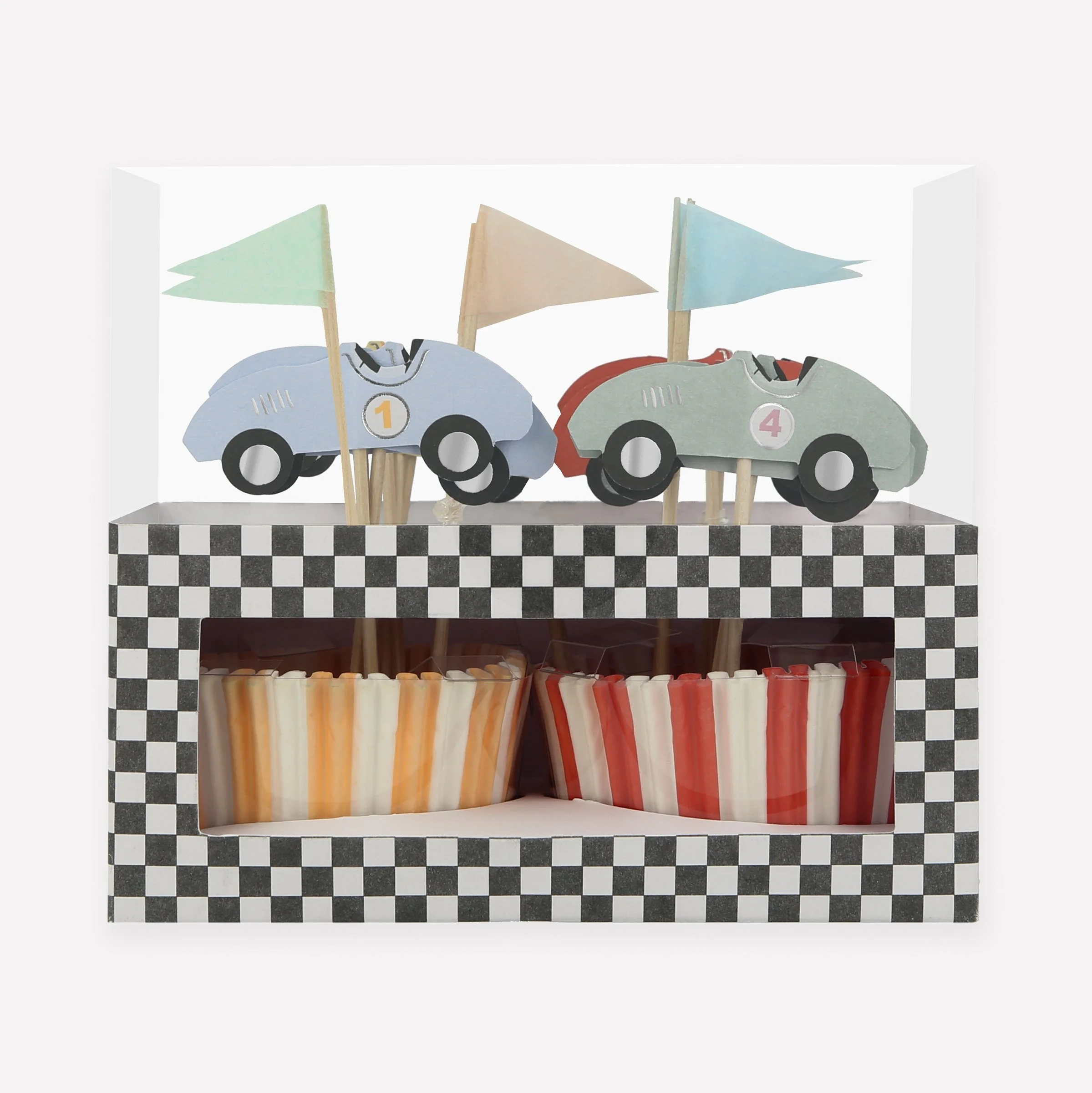 Race Car Cupcake Kit Cupcakes