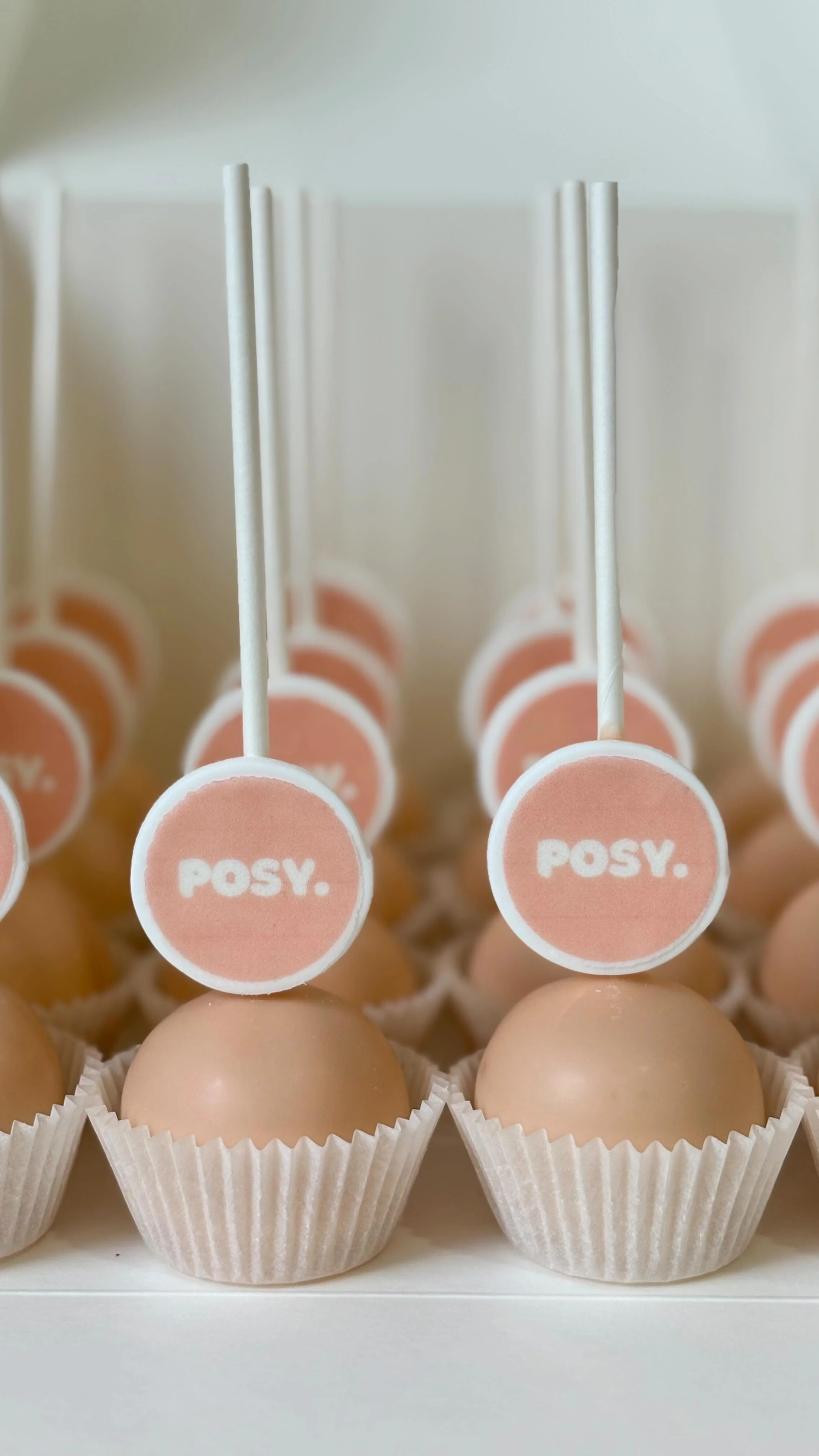 Loved assisting @posyintimates with their very own corporate logo cake pops at their 1st Birthday brand activation recently. @harmony_pilates_studio was the perfect place to celebrate active underwear with movement in mind!