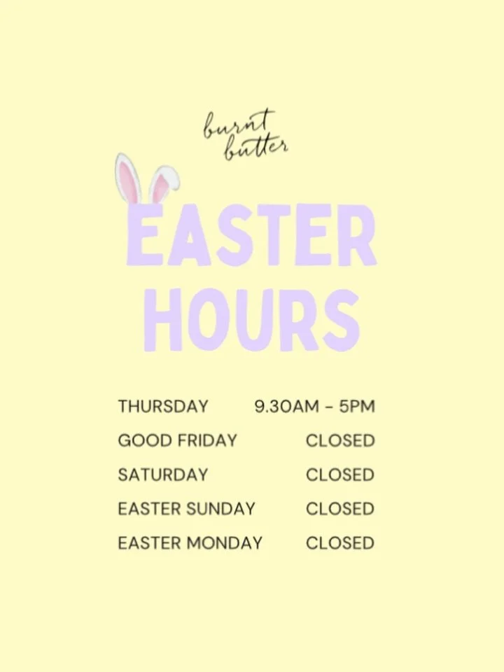 Just a little heads up we&rsquo;ll be open regular hours on Thursday April 2nd, before hopping off for the long weekend! We will be closed for browsing &amp; pick-ups from Friday April 3rd to Monday April 6th. 
We&rsquo;ll be back and ready to welcom
