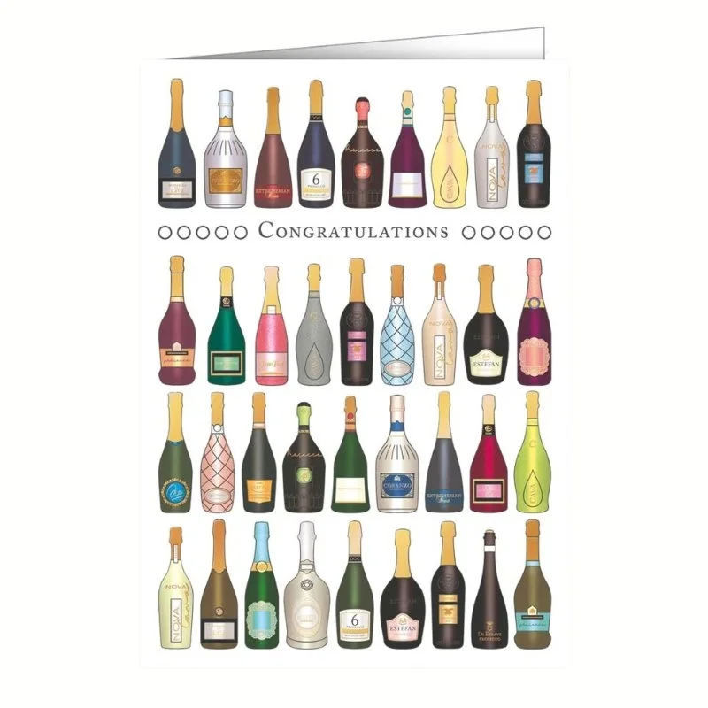 Classic Champagne Card