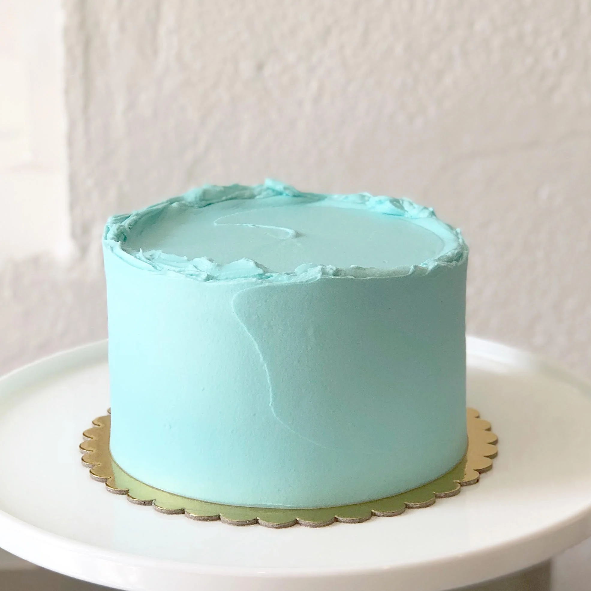 Rustic Iced Custom Colour Butter Cream Mud Cake (Pre Order)