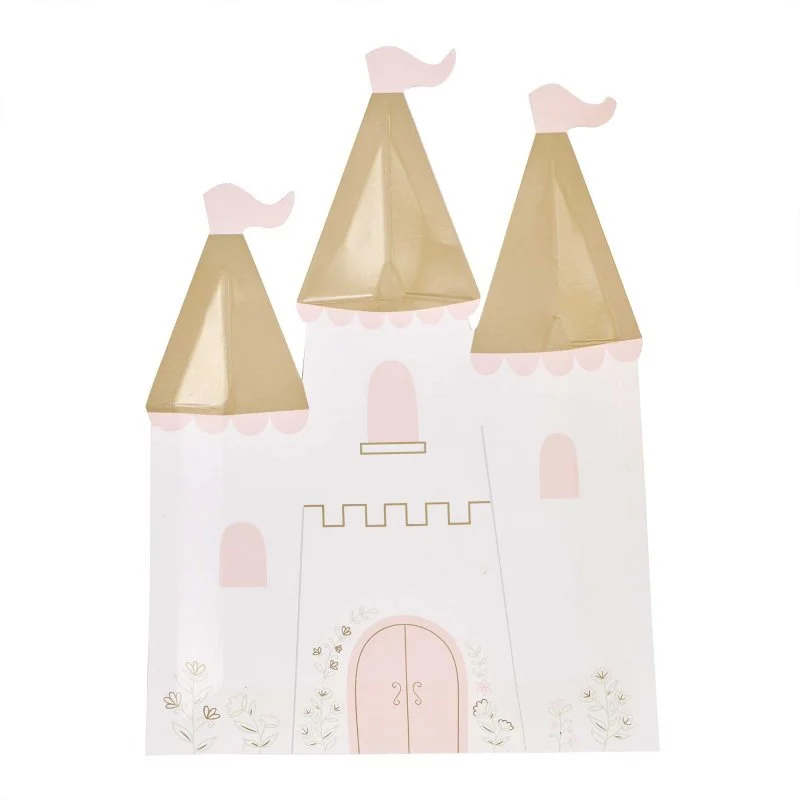 Princess Party Castle Paper Plates