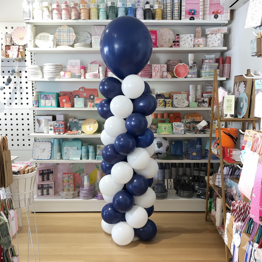 Geelong Cats Balloon Column