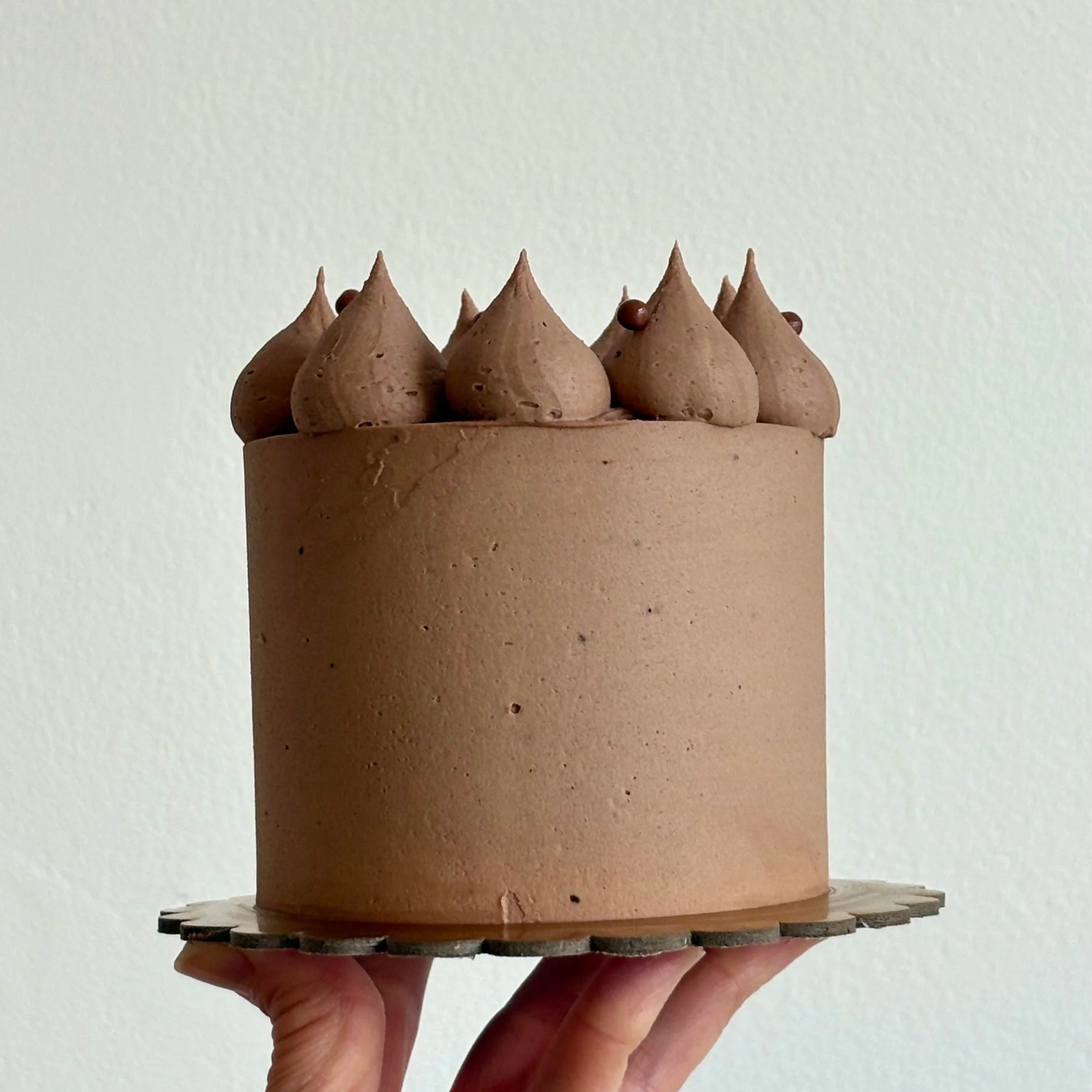 Fully Iced Chocolate Buttercream Cake