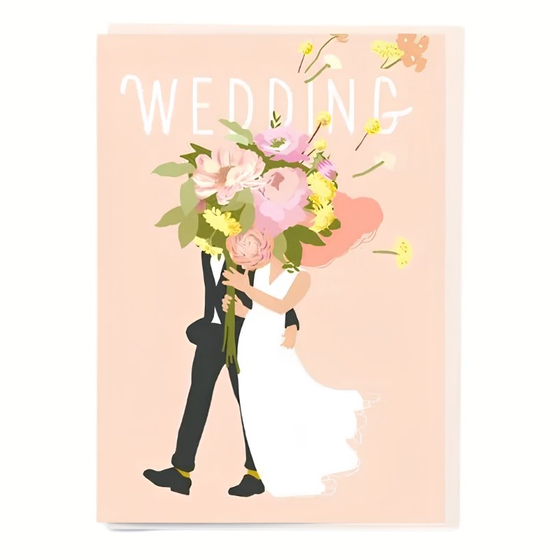 Wedding Bouquet Card
