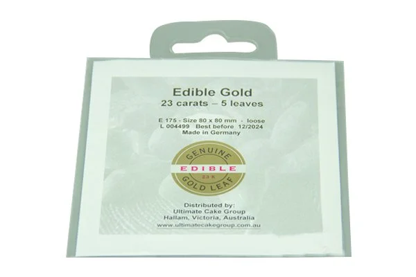 Premium Edible Gold Leaf Loose - 5pc