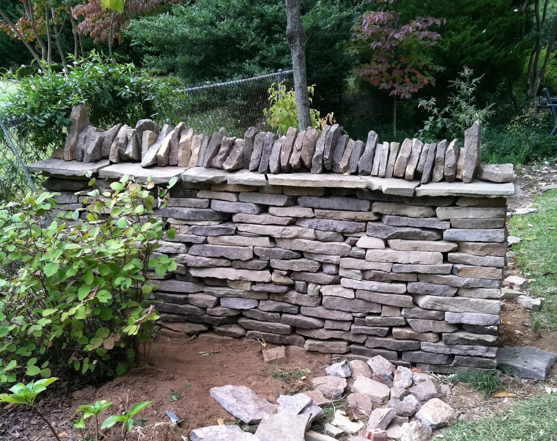 Garden wall