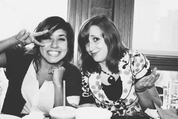 Me and Meghan at Noodle & Company freshman year. Me rocking the timeless Asian picture pose and Meghan being rightfully unsure of how to act.