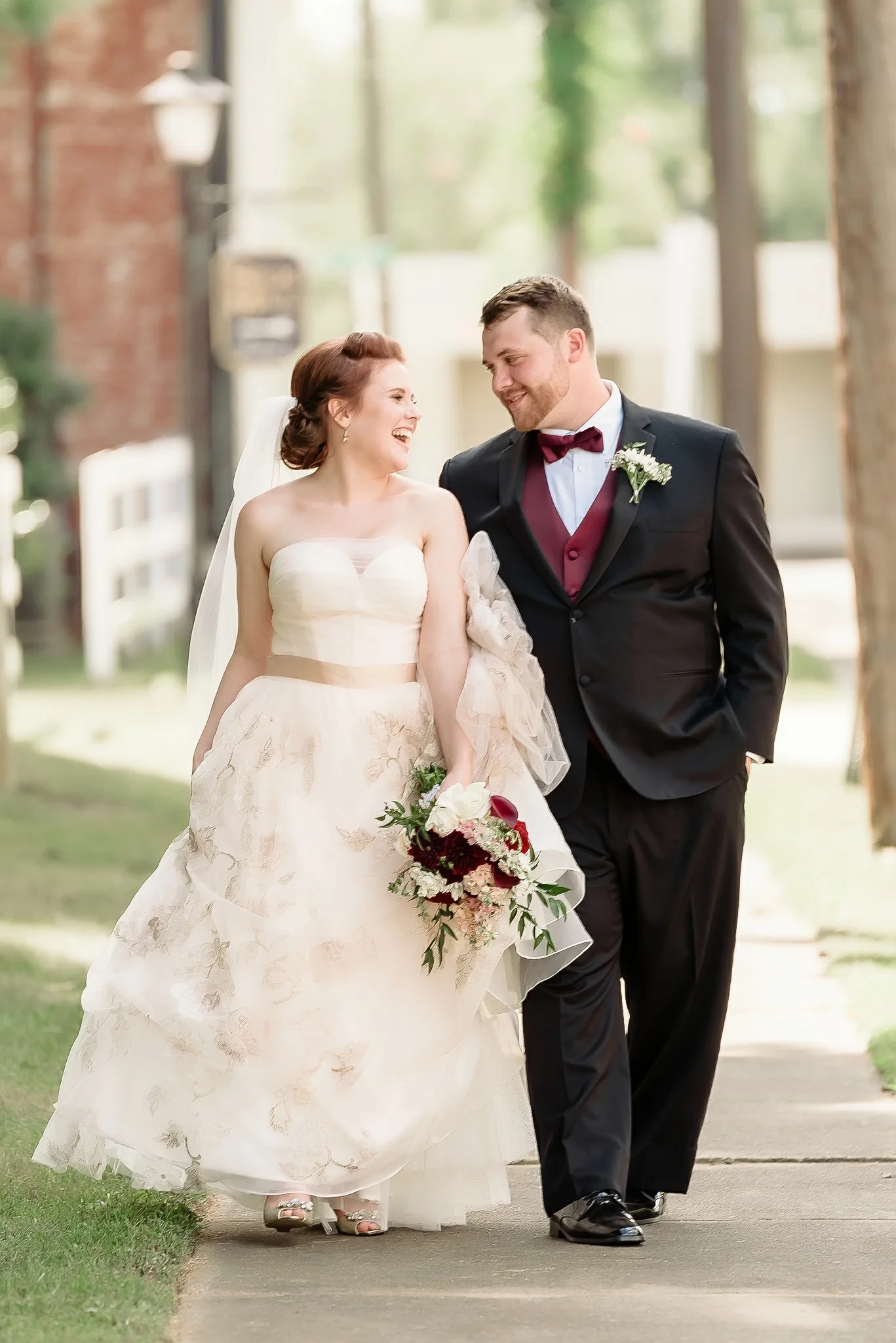 "Working with Stephanie was so amazing. She is so personal, yet professional. I started emailing many photographers before they were booking within the timeframe of my wedding, and all of them said they would get back to me when they began booking for my month. Stephanie was the only one that actually did. I was immediately impressed. The best thing that I can say about her is that she truly truly listens and responds to your needs. For our engagement shoot, I really wanted a light and airy outdoor shoot since most of our wedding photos would be in an indoor space. She found us the perfect spot and I really couldn't believe how wonderful the photos turned out. Before our wedding day, she and I were in constant communication about the schedule and plan for when the photos were to take place. I was pretty particular about this because I wanted almost all of the photos to be completed before the ceremony. Oh man did she deliver! My wedding wouldn't have been what it was without her, and her lovely second shooter. She sent us the photos so quickly after the wedding! Someone else I knew that had gotten married around the time of my wedding waited far longer than we did. And when we saw all the photos, I was ecstatic. Stephanie is the perfect blend of passion, talent, organization, and follow through. I would and do recommend her to anyone and everyone."