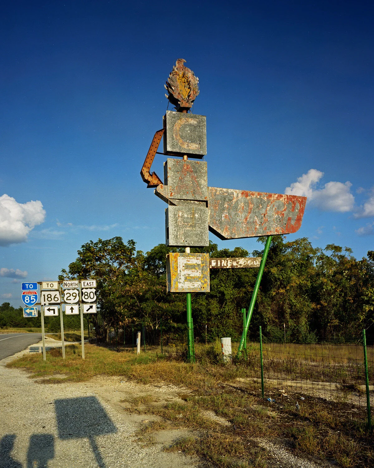 Torch Cafe Sign