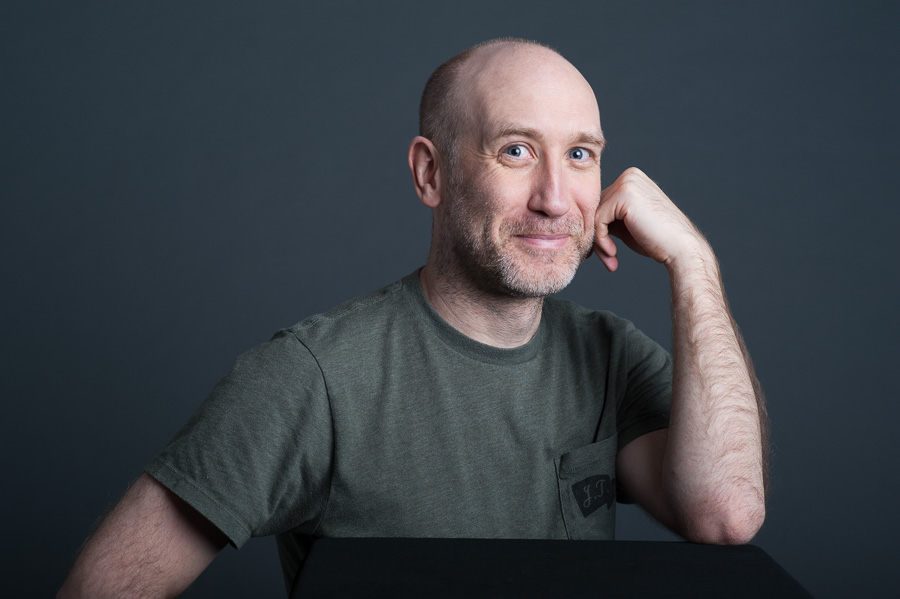Greg - such a handsome model for the lighting text.