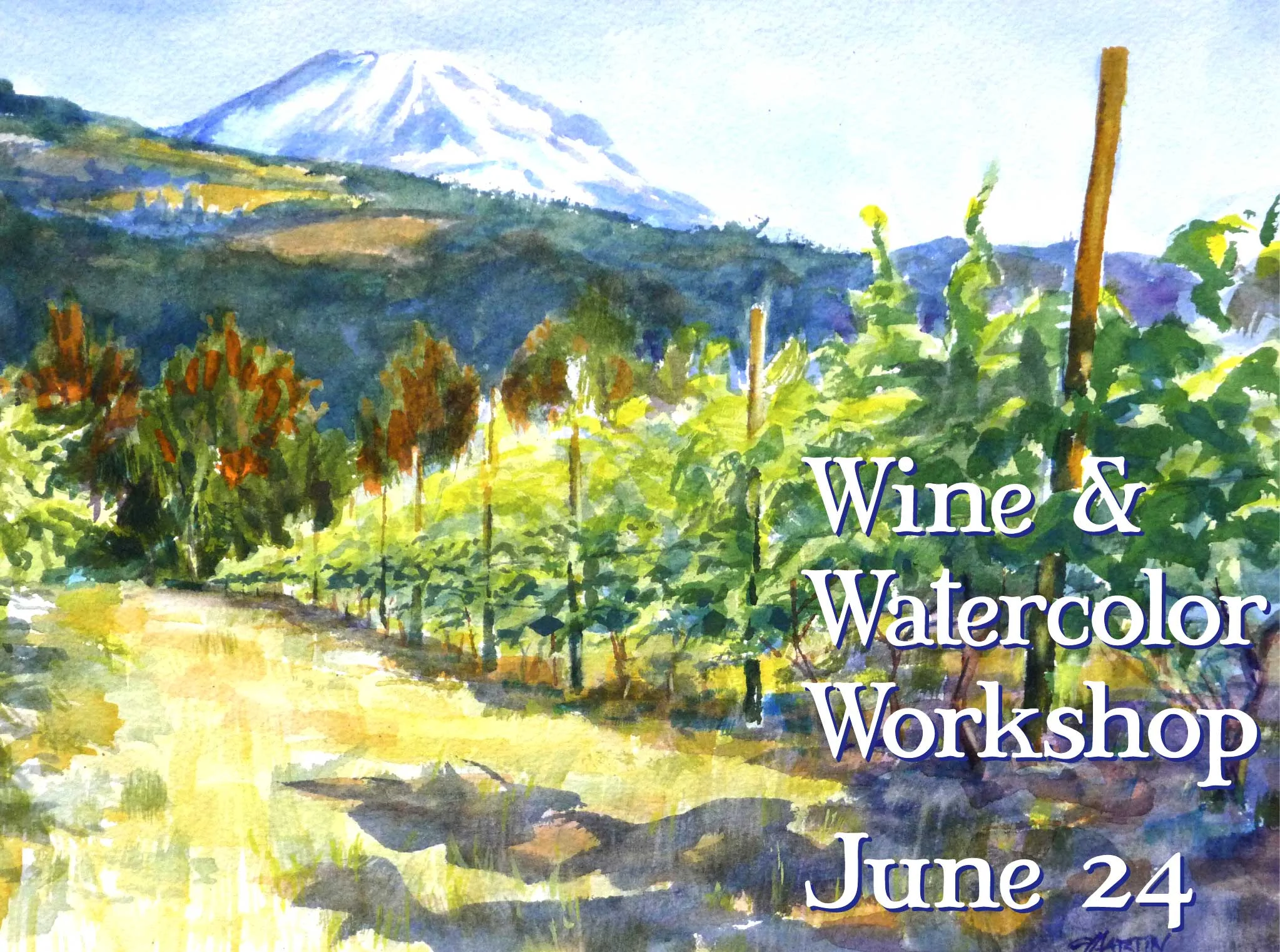 Show and Workshop at Yamhill Valley Vineyards