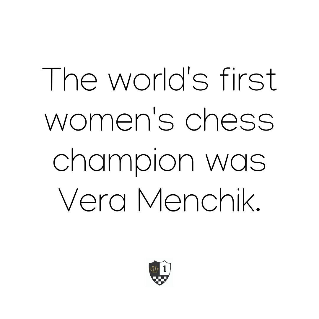 Vera Menchik (February 16, 1906 - June 27, 1944) was a British-Czechoslovak-Russian chess player. She won the first Women&rsquo;s World Championship in 1927 and successfully defended her title six times. ♟
🔘
🔘
🔘
#chess #tampachess #chesseducation 